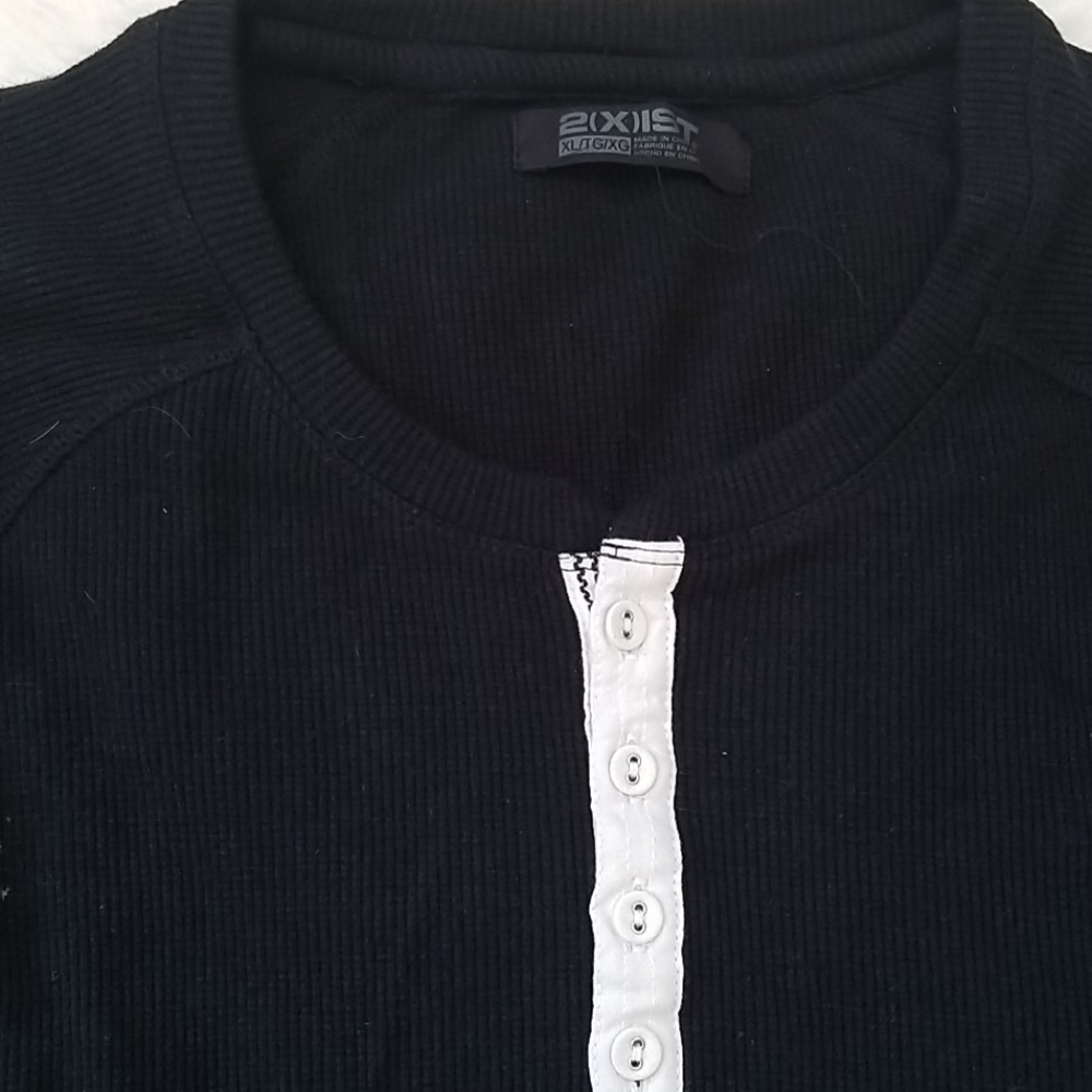 Mens henley - Picture 2 of 5